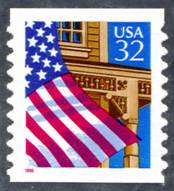 Flag Over Porch Stamp